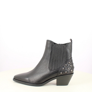  HELLY 02<br>CUIR LISSE NOIR ZIP