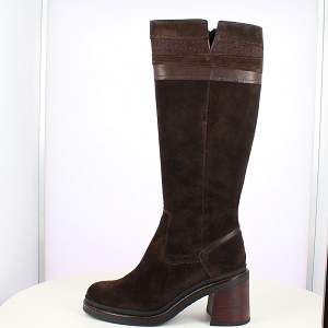  9.26.13<br>CUIR VELOURS MARRON ZIP