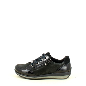  1264587.15<br>CUIR LISSE NOIR LACET ZIP