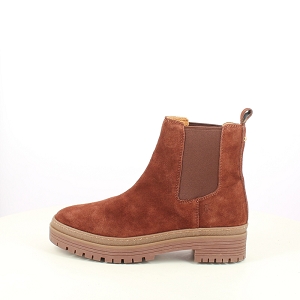  JETT<br>CUIR VELOURS MARRON ZIP
