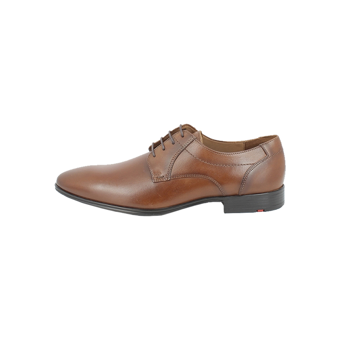 Lloyd lacet osmond cuir lisse cognac lacet