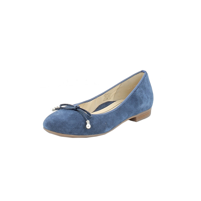 Ara ballerine 12.31324 velours bleu1304505_3