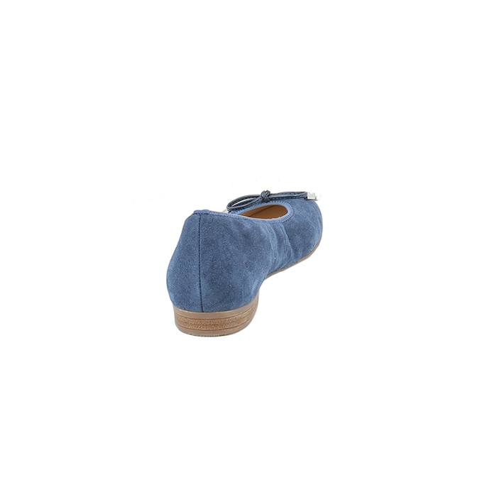 Ara ballerine 12.31324 velours bleu1304505_4