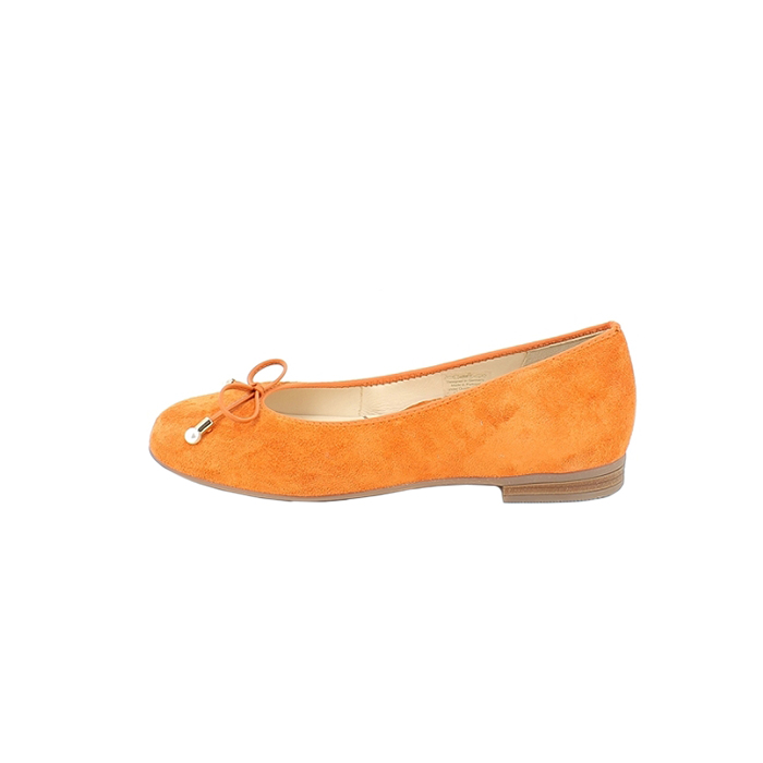 Ara ballerine 12.31324 cuir velours orange