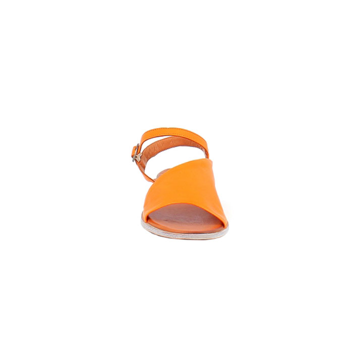 L une et l autre sandale sandra metal orange boucle1384005_2
