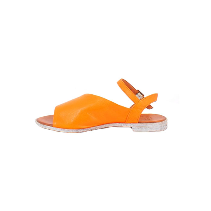 L une et l autre sandale sandra metal orange boucle1384005_3
