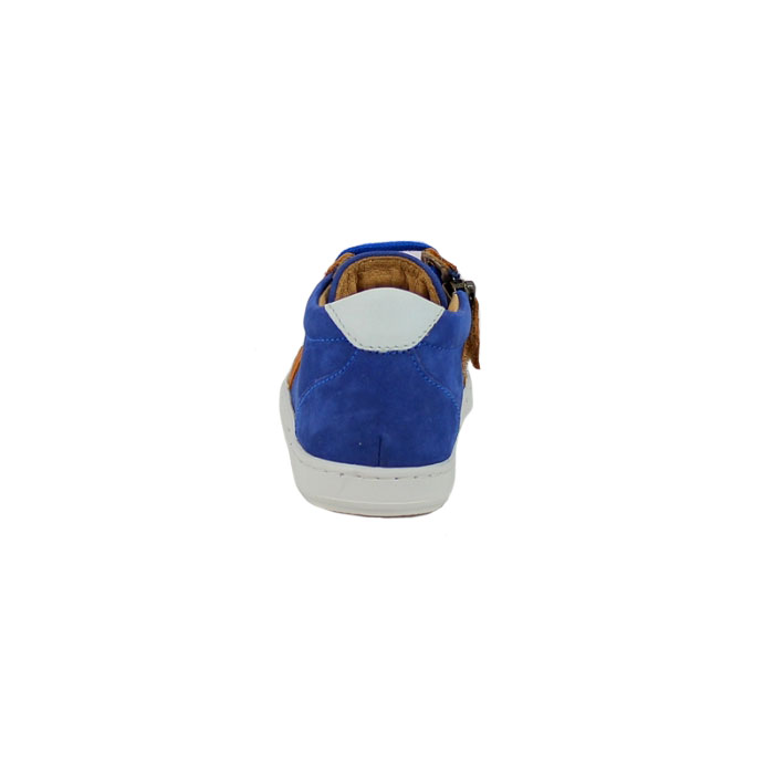 Shoo pom premier pas bouba zip box nubuck bleu lacet zip1415801_4