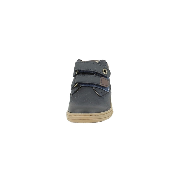 Kickers premier pas tackeasy cuir lisse marine scratch1416802_2