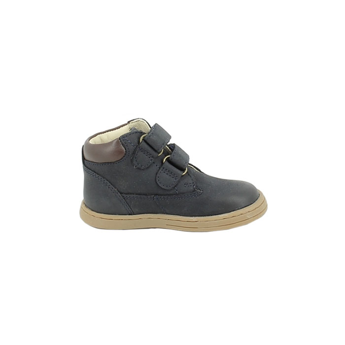 Kickers premier pas tackeasy cuir lisse marine scratch1416802_3