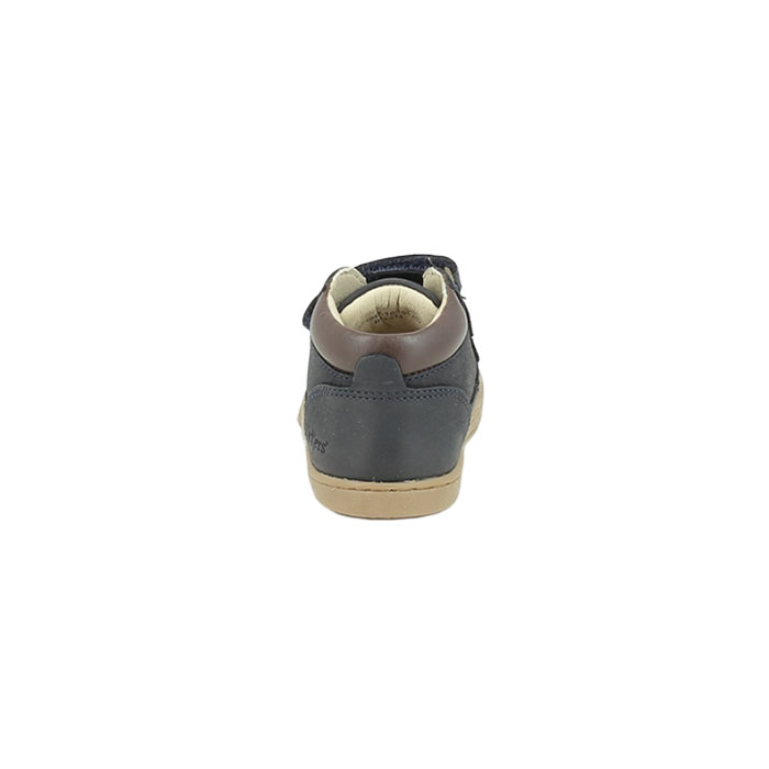 Kickers premier pas tackeasy cuir lisse marine scratch1416802_4