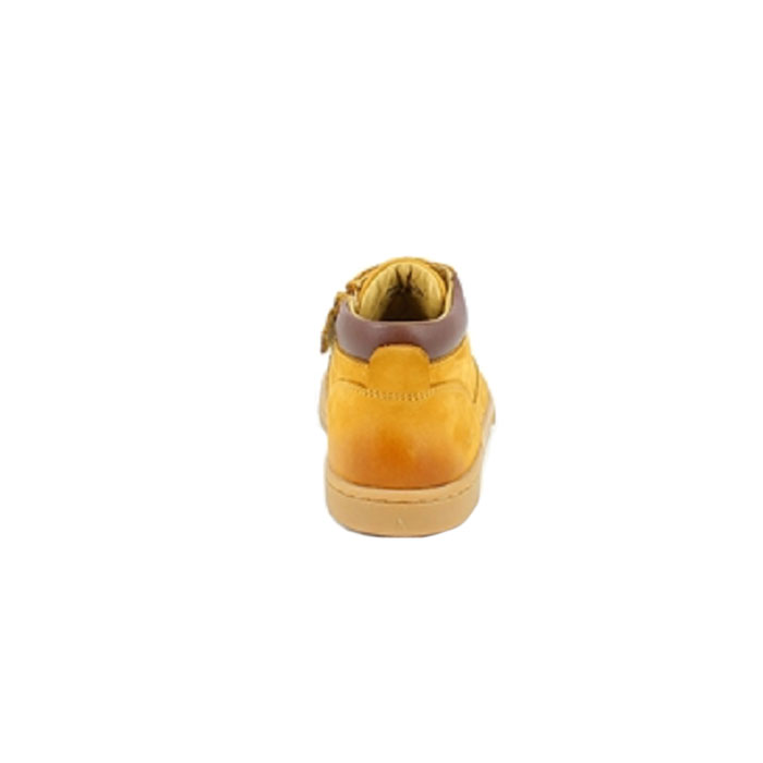 Kickers garcon tackland nubuck camel lacet zip1417401_4