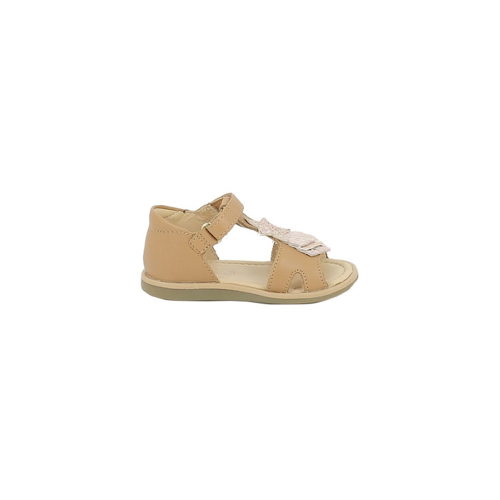 Shoo pom premier pas tity kid cuir lisse camel scratch1459401_3