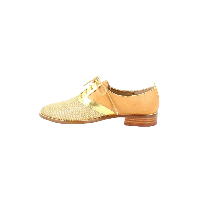 Karston derbies mocassins jijols cuir lisse cognac lacet1462902_3