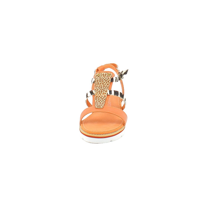 Karston sandale kichet cuir lisse jaune scratch1463002_2
