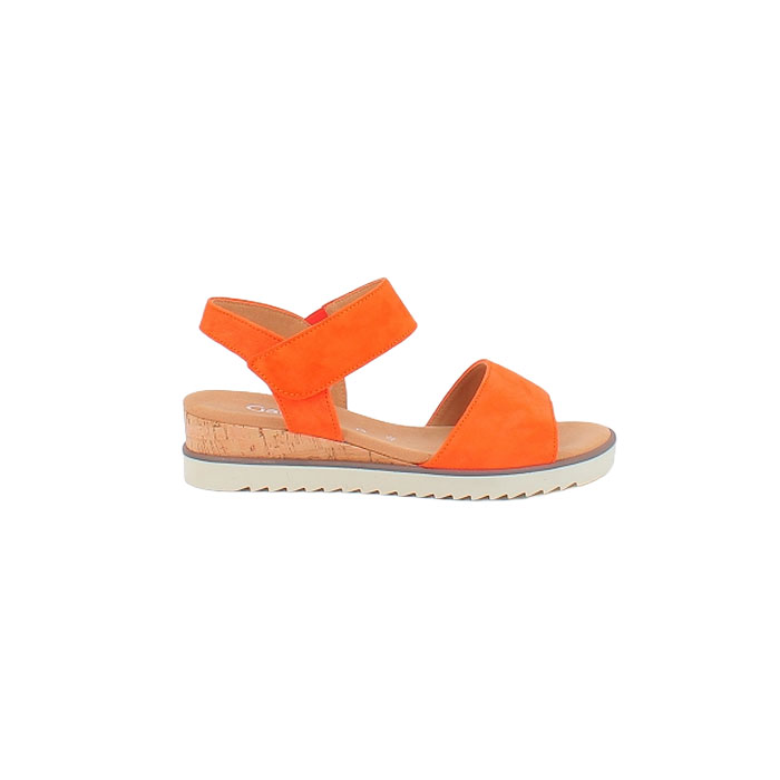 Gabor sandale 62750.57 nubuck orange scratch