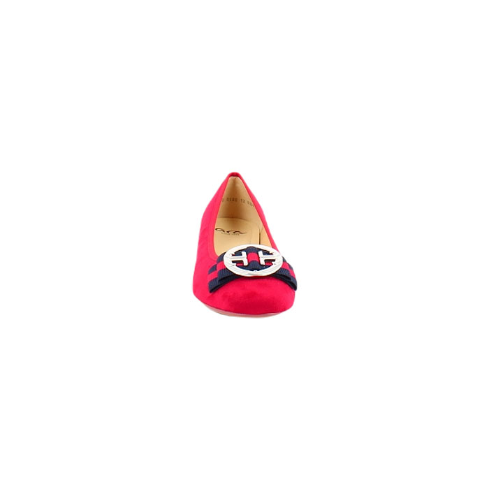 Ara ballerine 1263361.78 velours rouge1466302_2