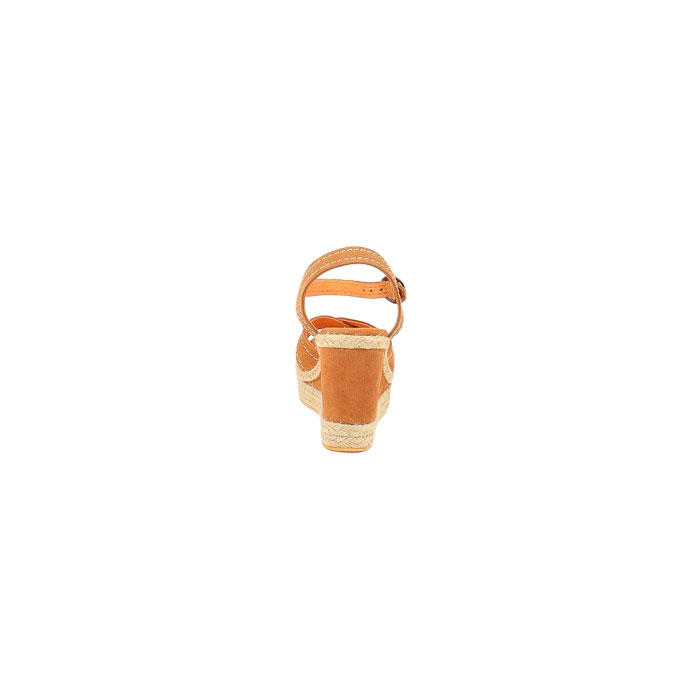 Minka design sandale alias cuir velours camel boucle1468901_4