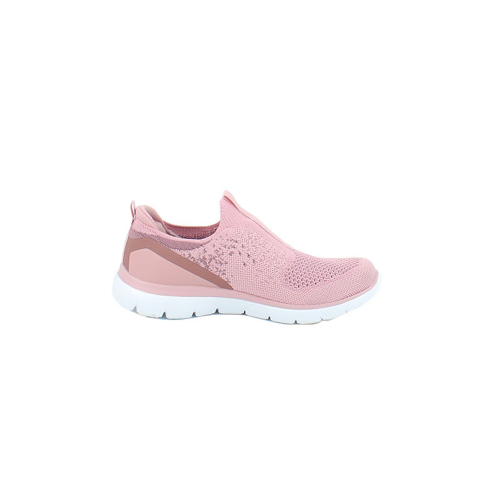 Skechers basket 149207 multi matiere rose elastique1470401_3