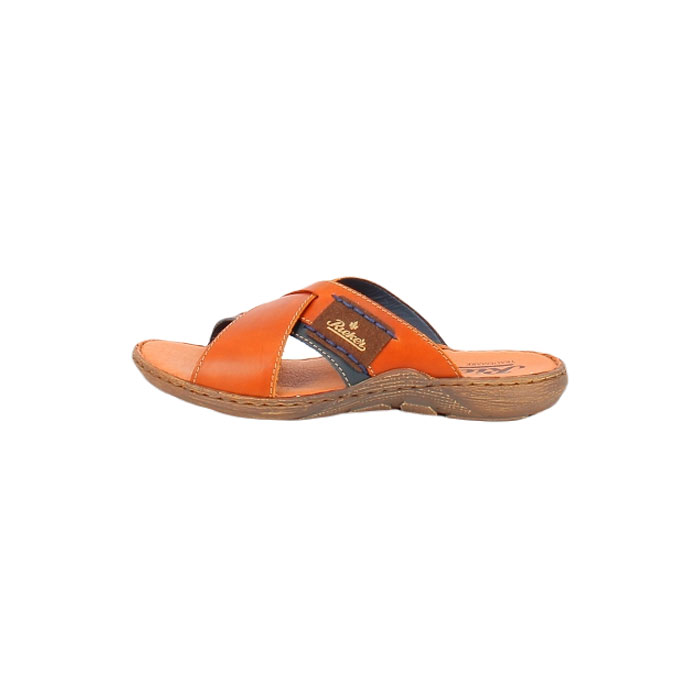 Rieker sandale 22099.25 cuir lisse marron