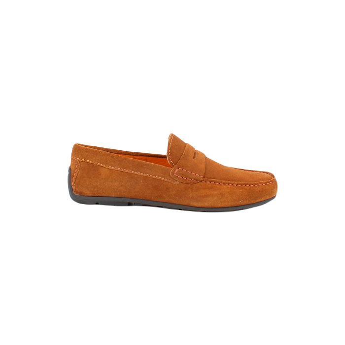 Latelier tropezien mocassin martin velours marron