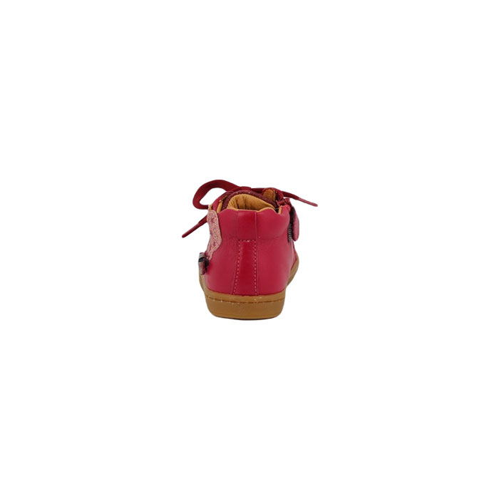 Babybotte romagnoli premier pas adina 8382b cuir lisse bordeaux lacet zip1499301_4