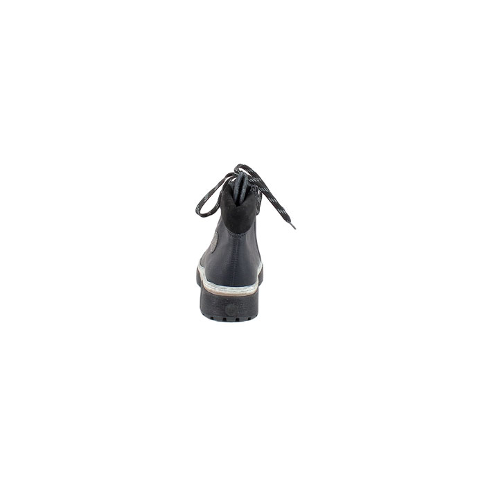 Rieker bottine x8633.01 cuir lisse noir lacet zip1513301_4