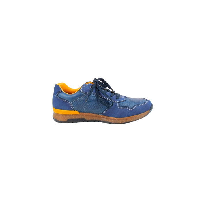 Rieker basket 16129.15 nubuck marine lacet1514301_3