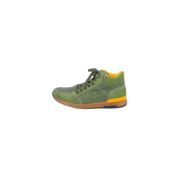 Rieker basket 36142.53 nubuck vert lacet