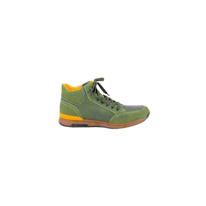 Rieker basket 36142.53 nubuck vert lacet1514401_3