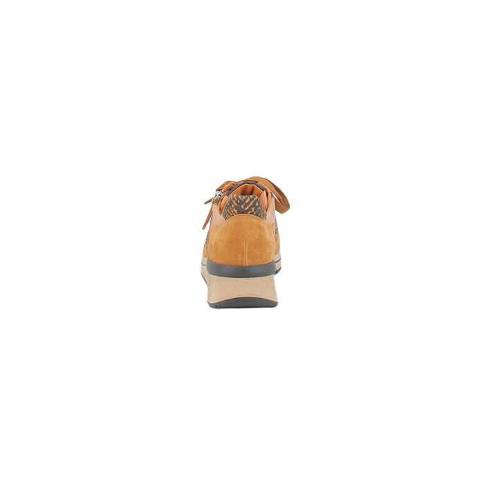 Gabor basket 76.586.51 cuir velours beige lacet zip1520101_4