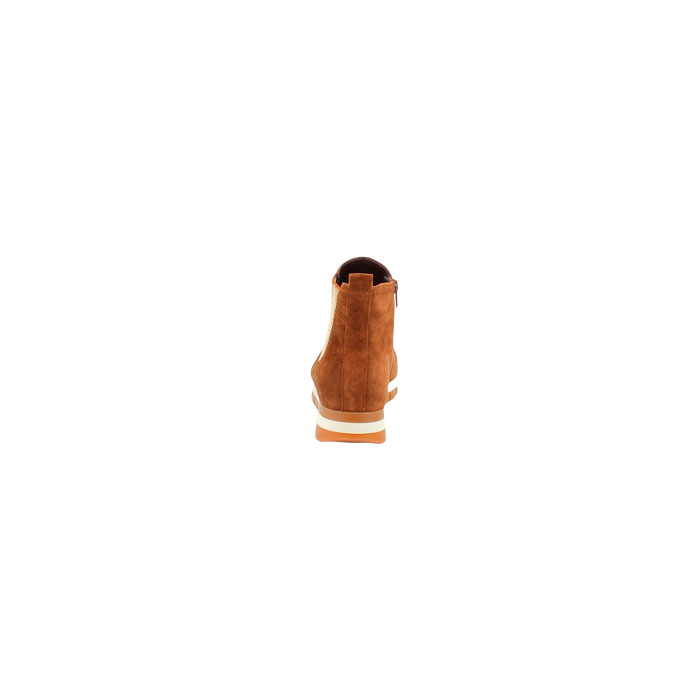 Gabor bottine 76.451.36 cuir velours marron elastique1520201_4