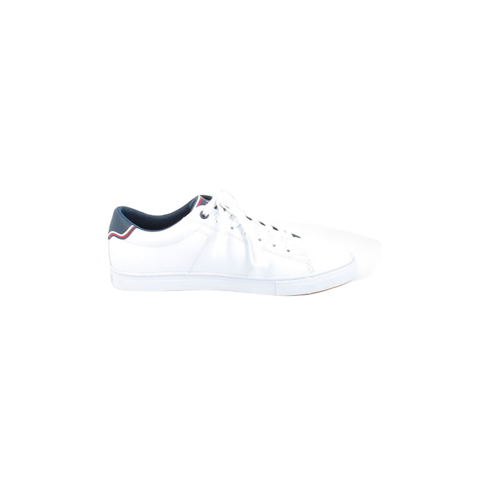 Tommy hilfiger basket fm03739 cuir lisse blanc lacet1524401_3