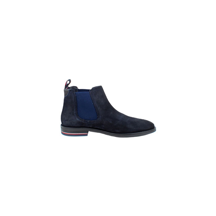 Tommy hilfiger bottine fm03795 velours marine elastique1524601_3