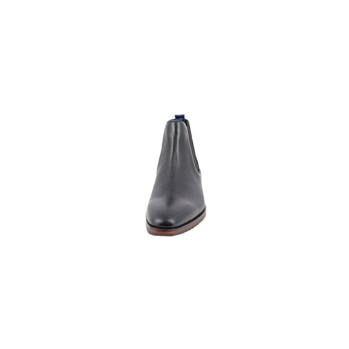 Latelier tropezien bottine ric cuir lisse noir elastique1524801_2