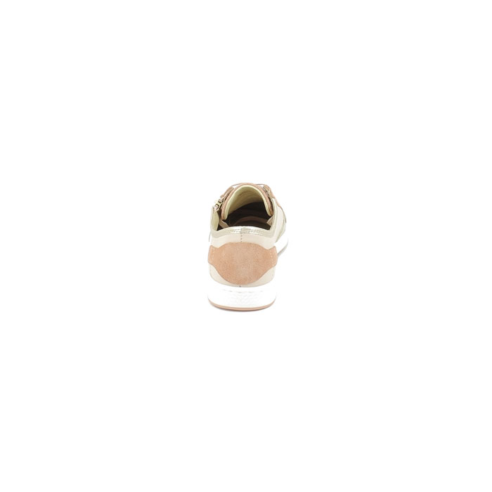 Pataugas basket jester mix cuir lisse nude lacet zip1547403_4