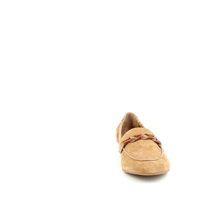 Mamzelle derbies mocassins zanga cuir velours beige1548003_2