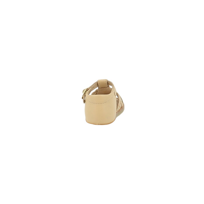 Babybotte debout 9130 b180 cuir lisse beige boucle1549601_4