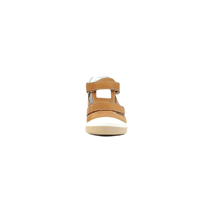 Bellamy premier pas rififi cuir lisse camel scratch1551401_2