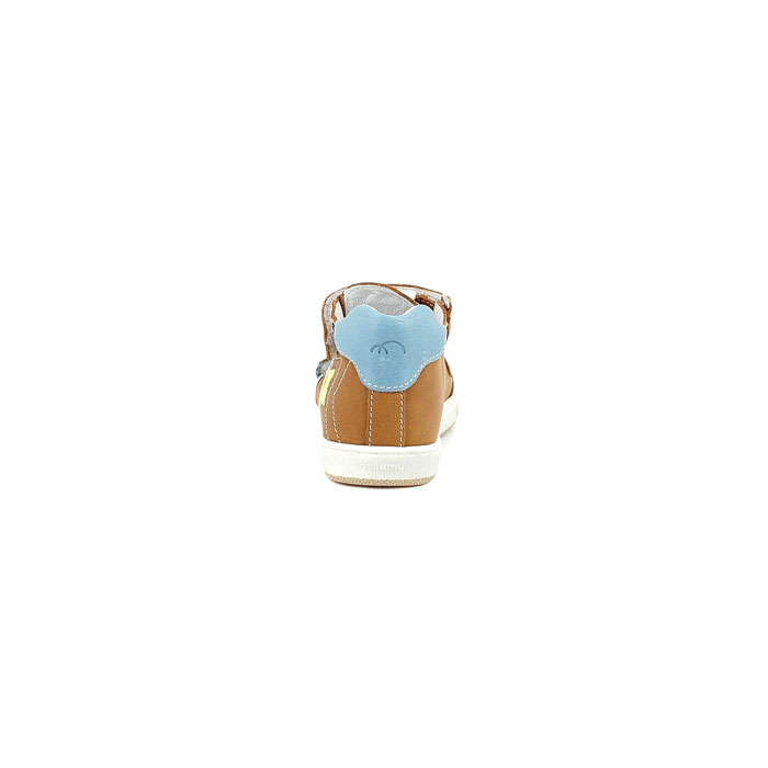 Bellamy premier pas rififi cuir lisse camel scratch1551401_4