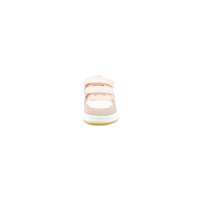 Kickers premier pas bisckoto cuir lisse rose scratch1554702_2