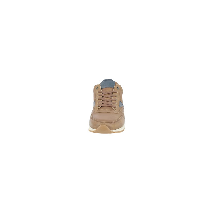 Redskins basket ms831et cuir lisse camel lacet1558801_2