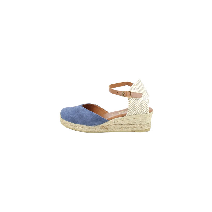 La maison de l espadrille sandale 823.4 toile marine