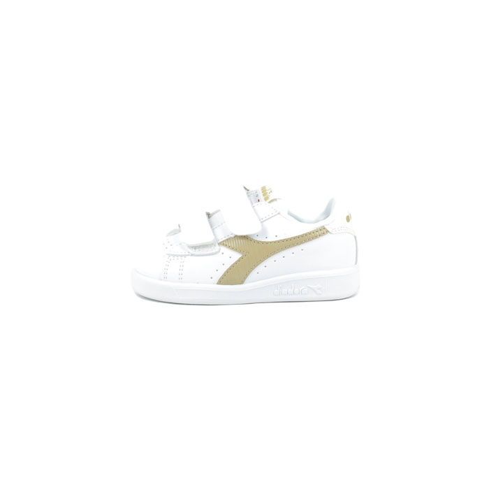 Diadora fille game girl bb multi matiere blanc scratch