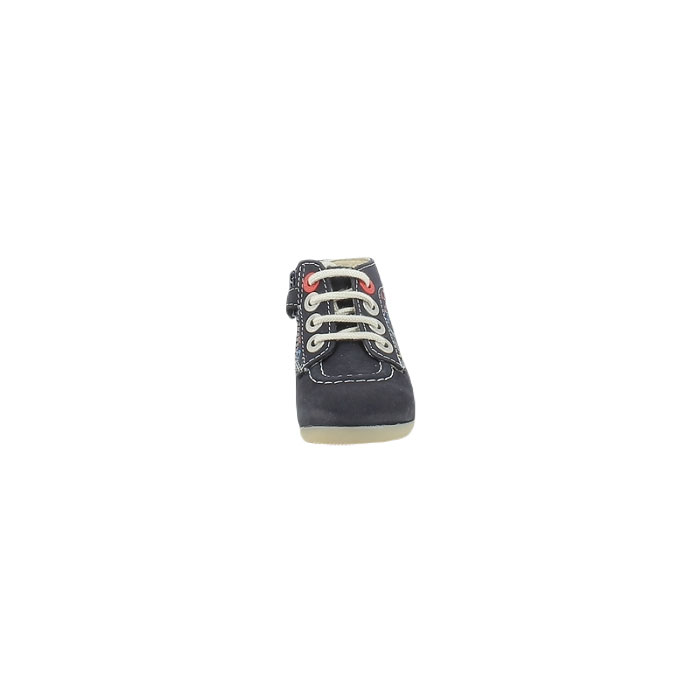 Kickers premier pas bonzip 2 imprime marine lacet zip1584902_2