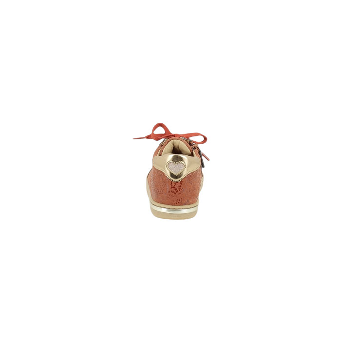 Babybotte romagnoli premier pas aliss 1370b236 cuir lisse rouille lacet zip1591501_4