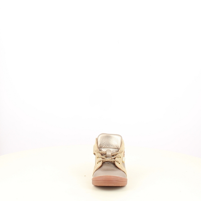 Gbb debout chouga cuir lisse or lacet zip1594305_2