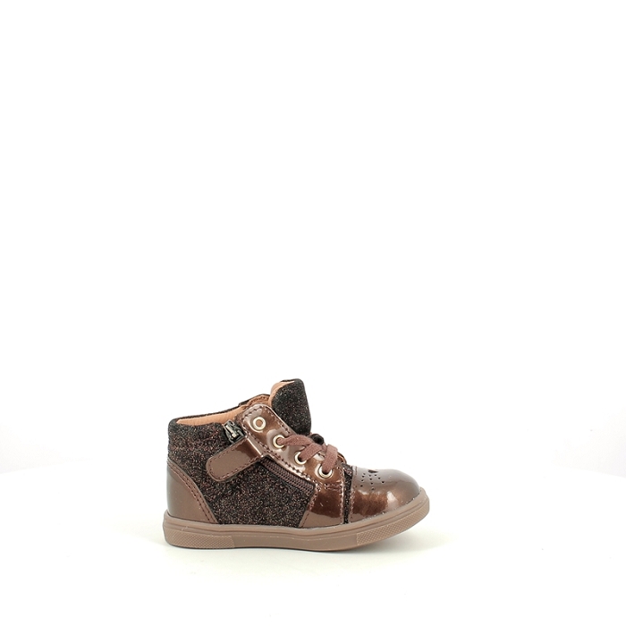 Gbb premier pas theana vernis marron lacet zip1594403_3