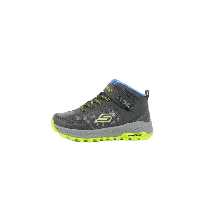 Skechers garcon 403712l multi matiere noir scratch