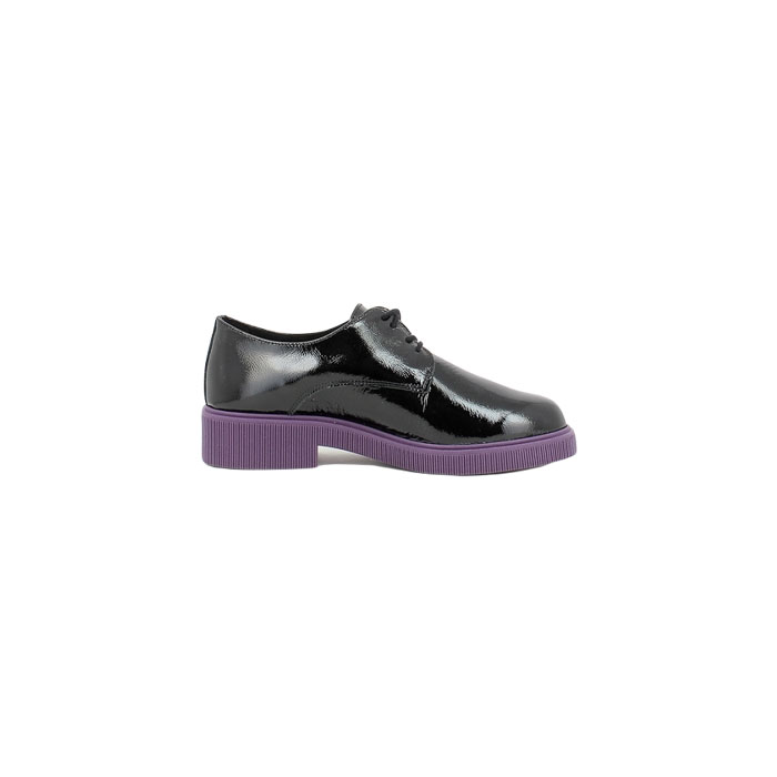 Hirica derbies mocassins axelle vernis noir lacet1610601_3