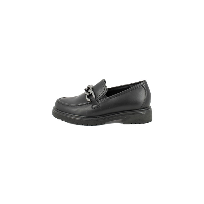 Gabor derbies mocassins 92554.67 cuir lisse noir